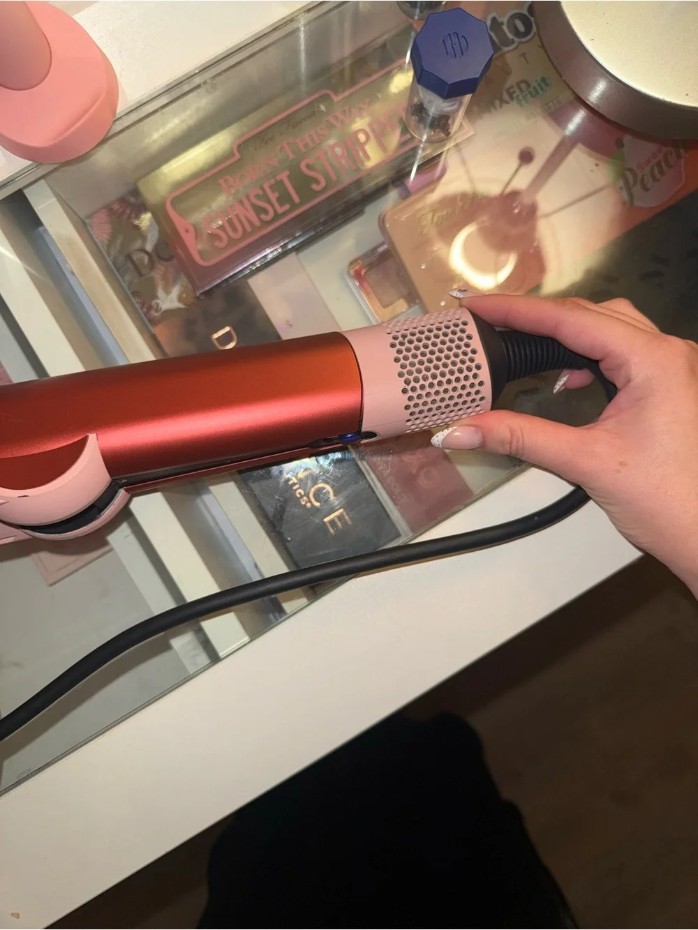 Dyson Air Straight Coral In Pink Coral